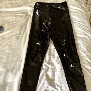 Commando Black Faux Leather Leggings